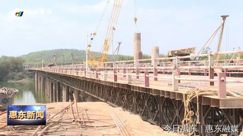 惠東縣環城西路市政工程正有序推進